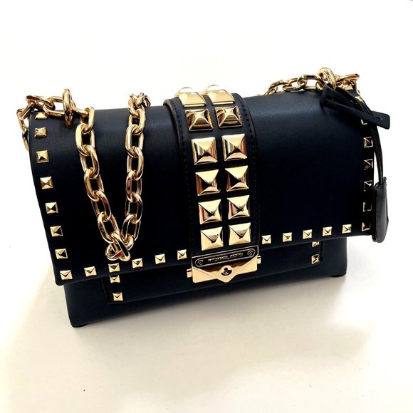 NWT Original $630 Michael Kors Cece Medium Studded Faux Leather Shoulder Bag - Picture 3 of 12